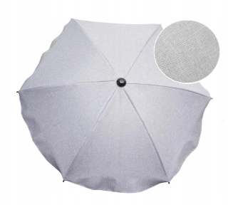 Bomix dáždnik na kočík, 67 cm, sivý